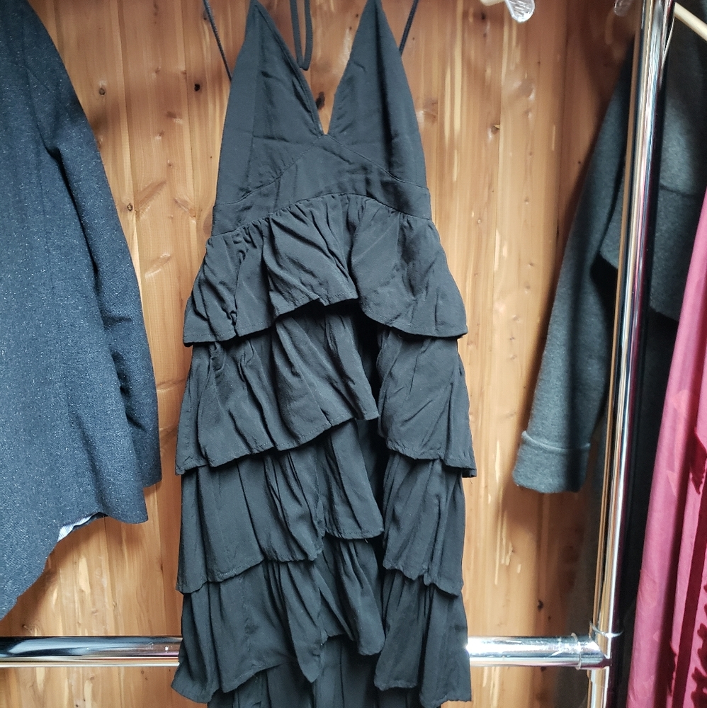 Halter Black Dress